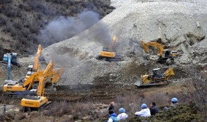 The Gyama mine landslide photo:  highpeakspureearth