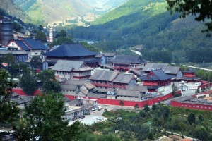 Buddhist temples on Wutai Shan Mountain in Wutai county, northwest China's Shanxi province Photo: imaginechina