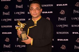 Film director Pema Tseden won the Golden Horse award for best adapted screenplay on Nov. 21, 2015. Photo: Epoch Times 